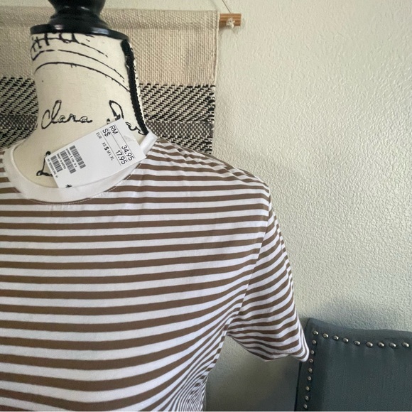HM striped crew t shirt. New - Picture 2 of 2